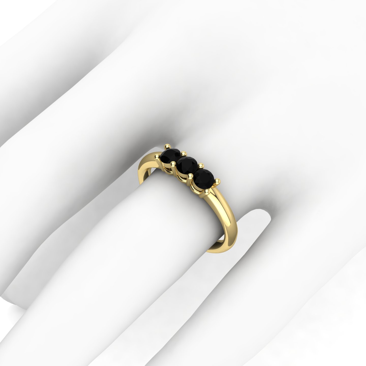 Black diamond trilogy ring discount