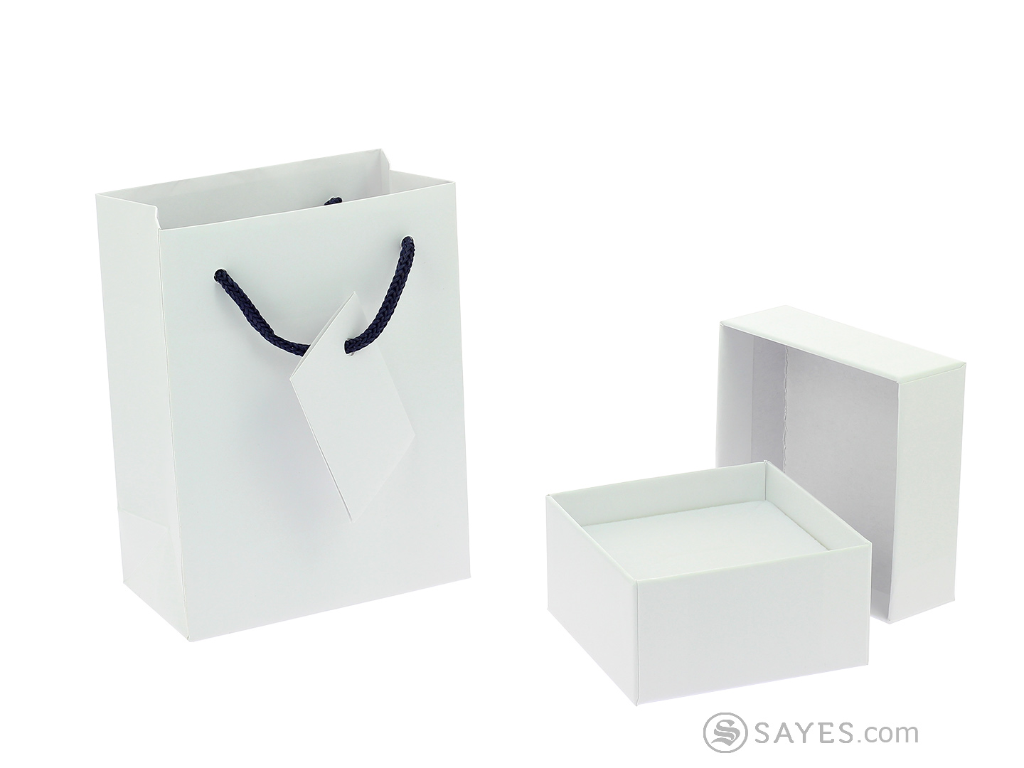 WHITE VERSIONS STANDARD BOX WITH SHOP BAG